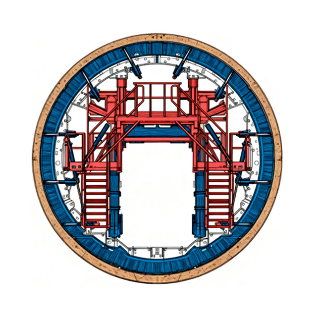 Needle Beam Lining Trolley