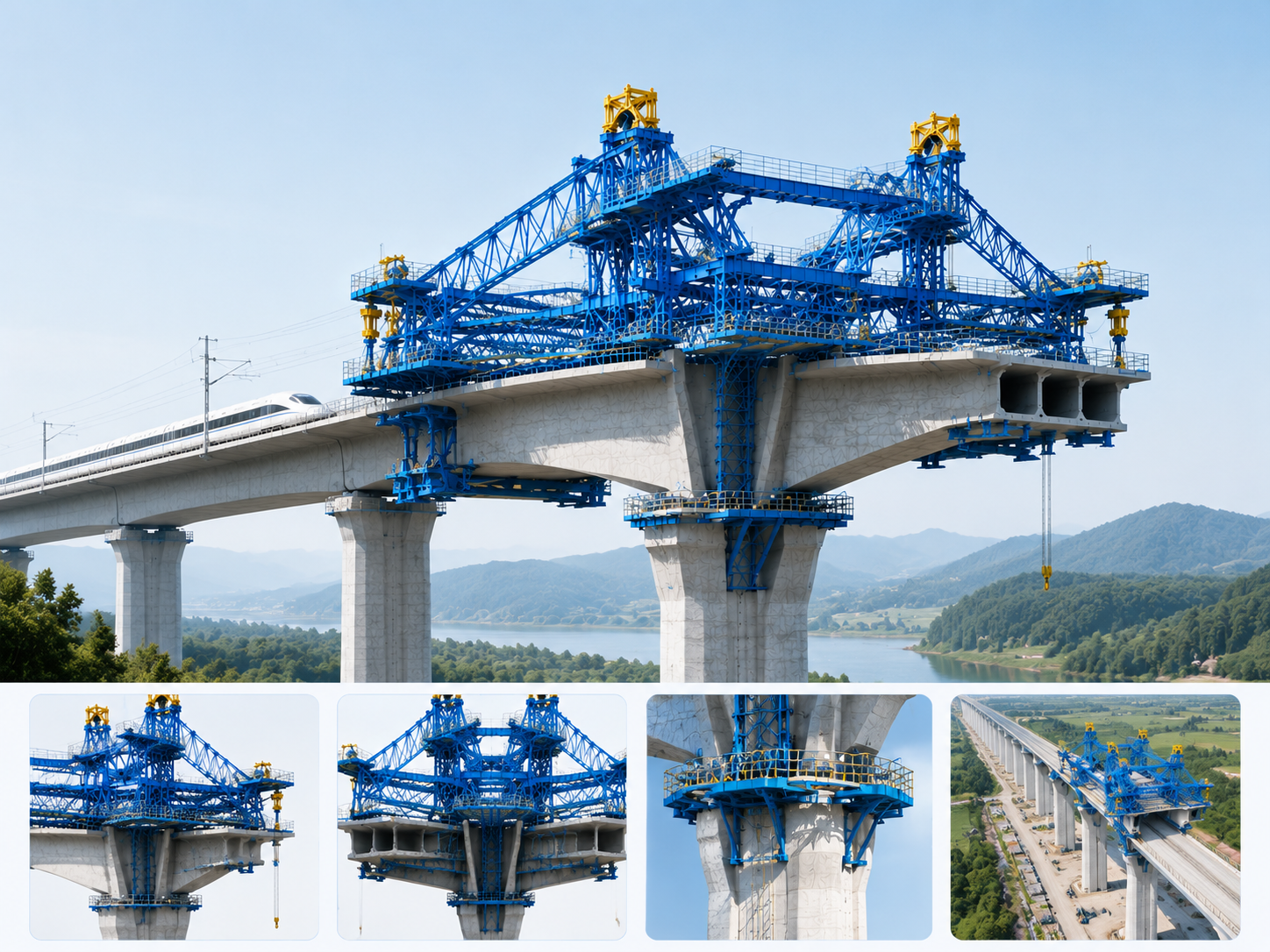 High-Speed Railway Bridge Construction