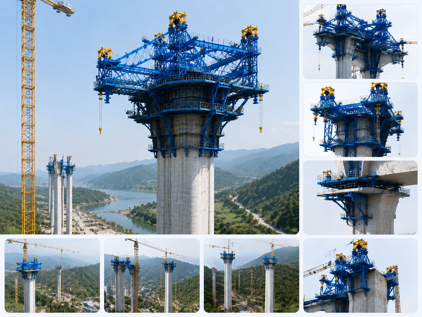 Tall Pier and Tower Structures